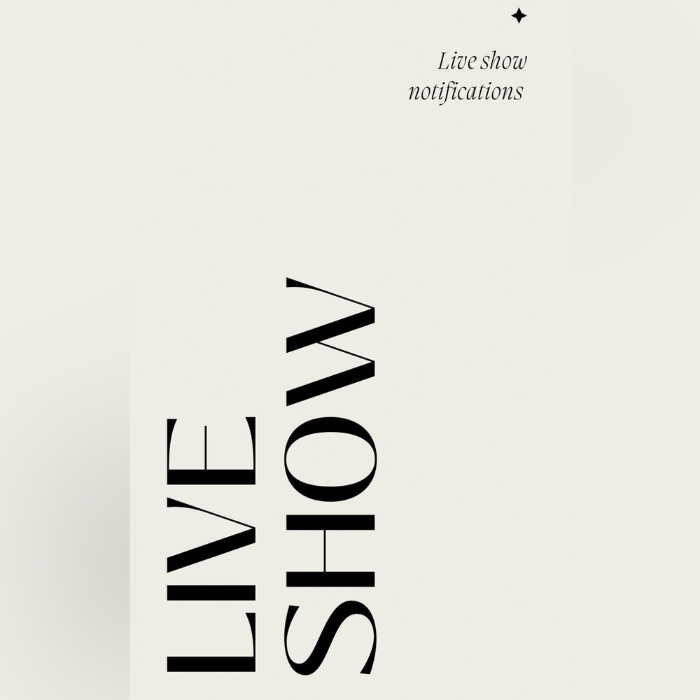 Live notification